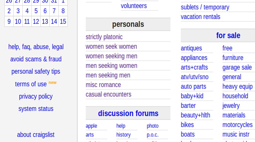 20 craigslist personal alternatives website in online